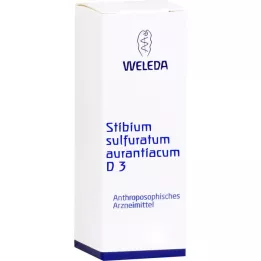 STIBIUM SULFURATUM AURANTIACUM D 3 trituration, 20 g
