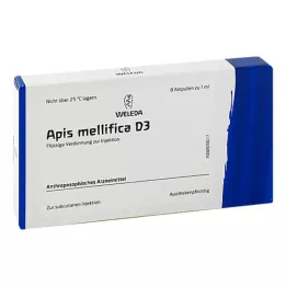 APIS MELLIFICA D 3 ampoules, 8 pcs