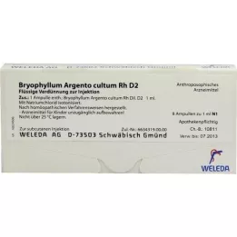 BRYOPHYLLUM ARGENTO Cultum RH D 2 ampoules, 8x1 ml