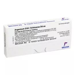 ARGENTUM D 30/ECHINACEA D 6 AA ampoules, 8 pcs