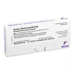 ARNICA PLANTA tota Rh D 20 ampoules, 8X1 ml