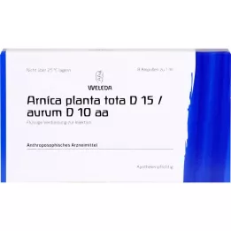ARNICA PLANTA tota D 15/Aurum D 10 aa ampoules, 8 ml