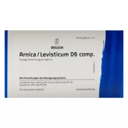 ARNICA/LEVISTICUM D 6 comp. ampoules, 8X1 ml
