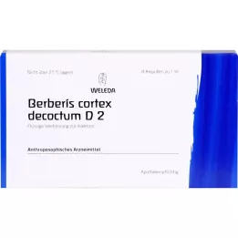 BERBERIS CORTEX Decoctum D 2 ampoules, 8 ml