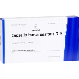CAPSELLA BURSA pastoris D 3 ampoules, 8 ml