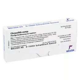 CHRYSOLITH comp. ampoules, 8X1 ml
