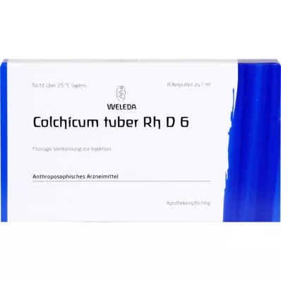 COLCHICUM TUBER Rh D 6 ampoules, 8ml