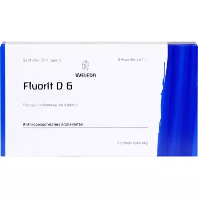 FLUORIT D 6 ampoules, 8 ml