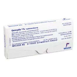GENCYDO 1% injection solution, 8 pcs