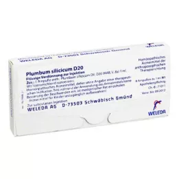 PLUMBUM SILICICUM D 20 ampoules, 8X1 ml