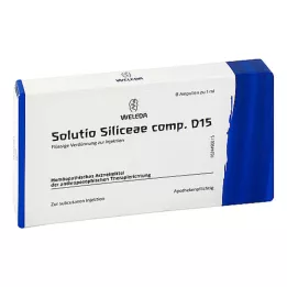 SOLUTIO SILICEAE Comp.d 15 ampoules, 8x1 ml