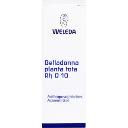 BELLADONNA PLANTA total Rh D 10 dilution, 20 mL