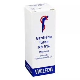GENTIANA LUTEA RH Press juice 5% mixture, 20 ml
