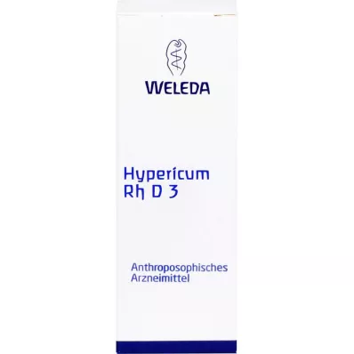 HYPERICUM RH D 3 Dilution, 20mL