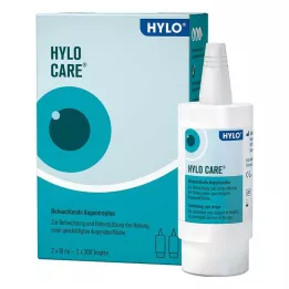HYLO-CARE eye drops, 2x10 ml