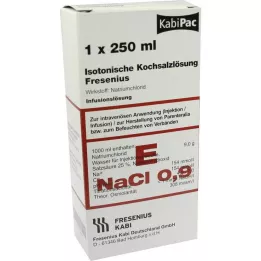 KOCHSALZLÖSUNG 0.9% plastic bottle Fresenius, 250 ml