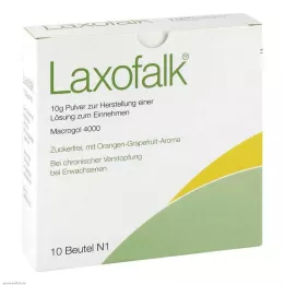 LAXOFALK 10 g plv.z.Herst.e.lsg.Z.Deinschen Beutel, 10 pcs