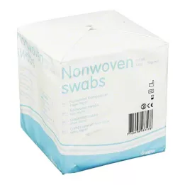 VLIESKOMPRESSEN 10x10 cm non-sterile 4-ply, 100 pcs