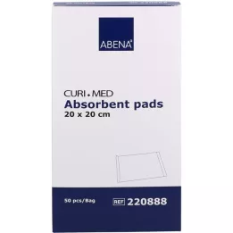 SAUGKOMPRESSEN unsterile 20x20 cm 400 g/m, 6X50 pcs