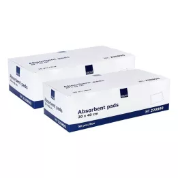 SAUGKOMPRESSEN unsterile 20x40 cm 400 g/m, 2X50 pcs