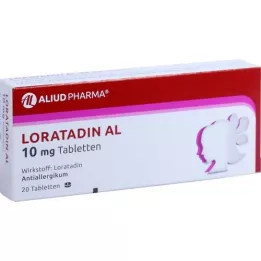 LORATADIN AL 10 mg tablets, 20 pcs