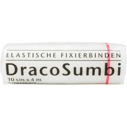 Dracosumbi fixing bandage 10 cm x 4 m white, 1 piece