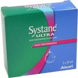 SYSTANE ULTRA Λιπαντικές σταγόνες για τα μάτια, 3Χ10 ml