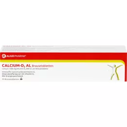 CALCIUM D3 AL effervescent tablets, 20 pcs