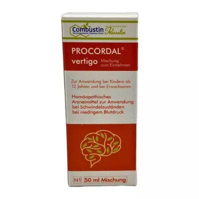 PROCORDAL vertigo mixture, 50 ml PROCORDAL vertigo mixture, 50 ml