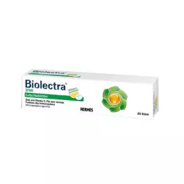 BIOLECTRA Zinc Lozenges, 20 pcs