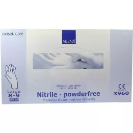 NITRIL Gloves Unspowdered Large, 100 pcs