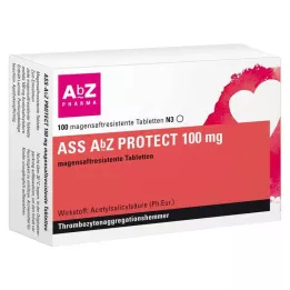 ASS AbZ PROTECT 100 mg gastro-resistant tablet, 100 pieces