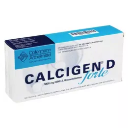 CALCIGEN D forte 1000 mg/880 IU effervescent tablets, 40 pcs