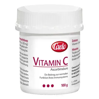 Caelo Vitamin C Ascorbic Acid, 100 g