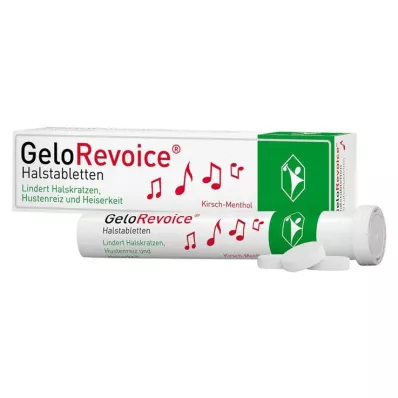 GELOREVOICE Throat tablets cherry-menthol Lut.-Tab., 20 pcs GELOREVOICE Throat tablets cherry-menthol Lut.-Tab., 20 pcs