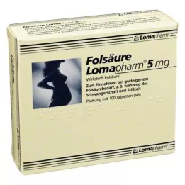 FOLSÄURE LOMAPHARM 5 mg tablets, 100 pcs