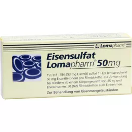 EISENSULFAT Lomapharm 50 mg film-coated tablets, 50 pcs