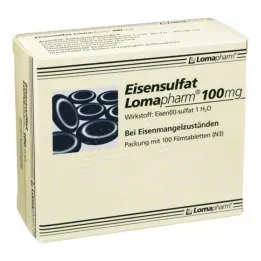 EISENSULFAT Lomapharm 100 mg film-coated tablets, 100 pcs