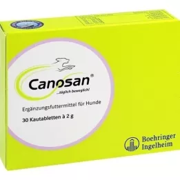 CANOSAN chewing tablets Vet., 30 pcs