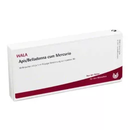 APIS BELLADONNA cum Mercurio ampoules, 10X1 ml