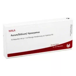AURUM/STIBIUM/Hyoscyamus ampoules, 10X1 ml
