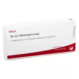 BETULA/MANDRAGORA comp. ampoules, 10X1 ml
