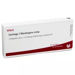 CARTILAGO/Mandragora comp. Ampoules, 10X1 ml