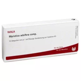 MYRISTICA SEBIFERA COMP.Ampoules, 10X1 ml