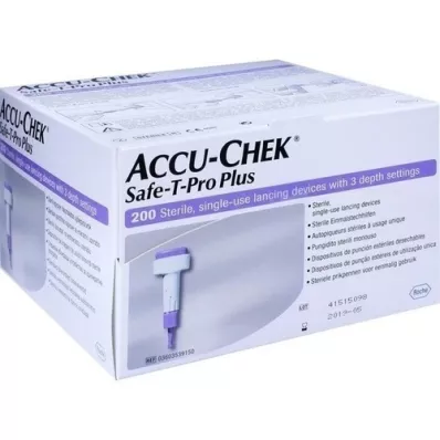 ACCU-CHEK Safe T Pro Plus Lanzetten, 200 pcs