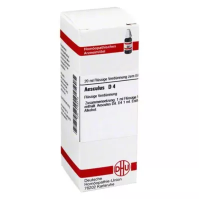 AESCULUS D 4 Dilution, 20 ml AESCULUS D 4 Dilution, 20 ml