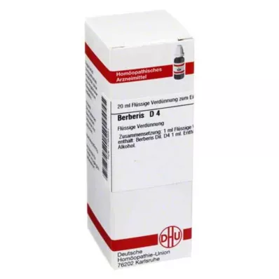 BERBERIS D 4 Dilution, 20 ml