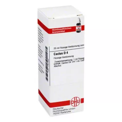 CACTUS D 4 Dilution, 20 ml CACTUS D 4 Dilution, 20 ml