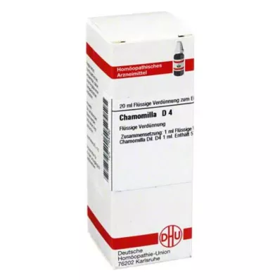 CHAMOMILLA D 4 Dilution, 20 ml