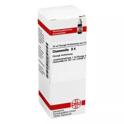 CHAMOMILLA D 6 Dilution, 20 ml